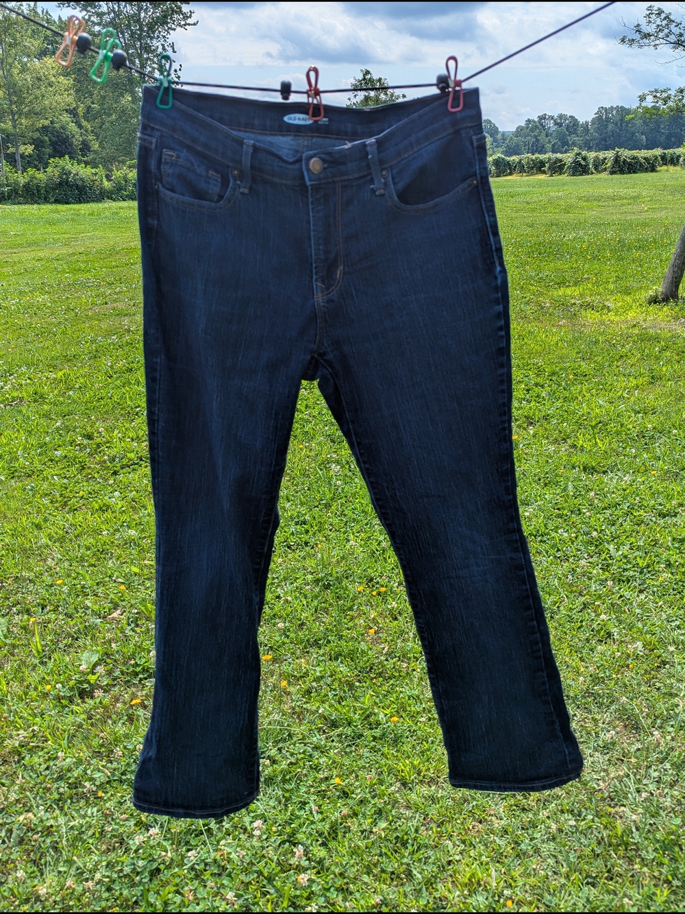 Old Navy Women's Dark Wash Bootcut Jeans
